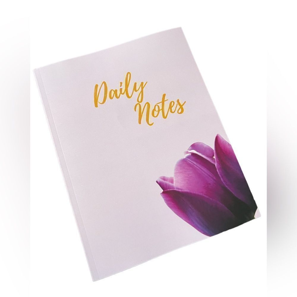 Floral journal notebook by forever flowers